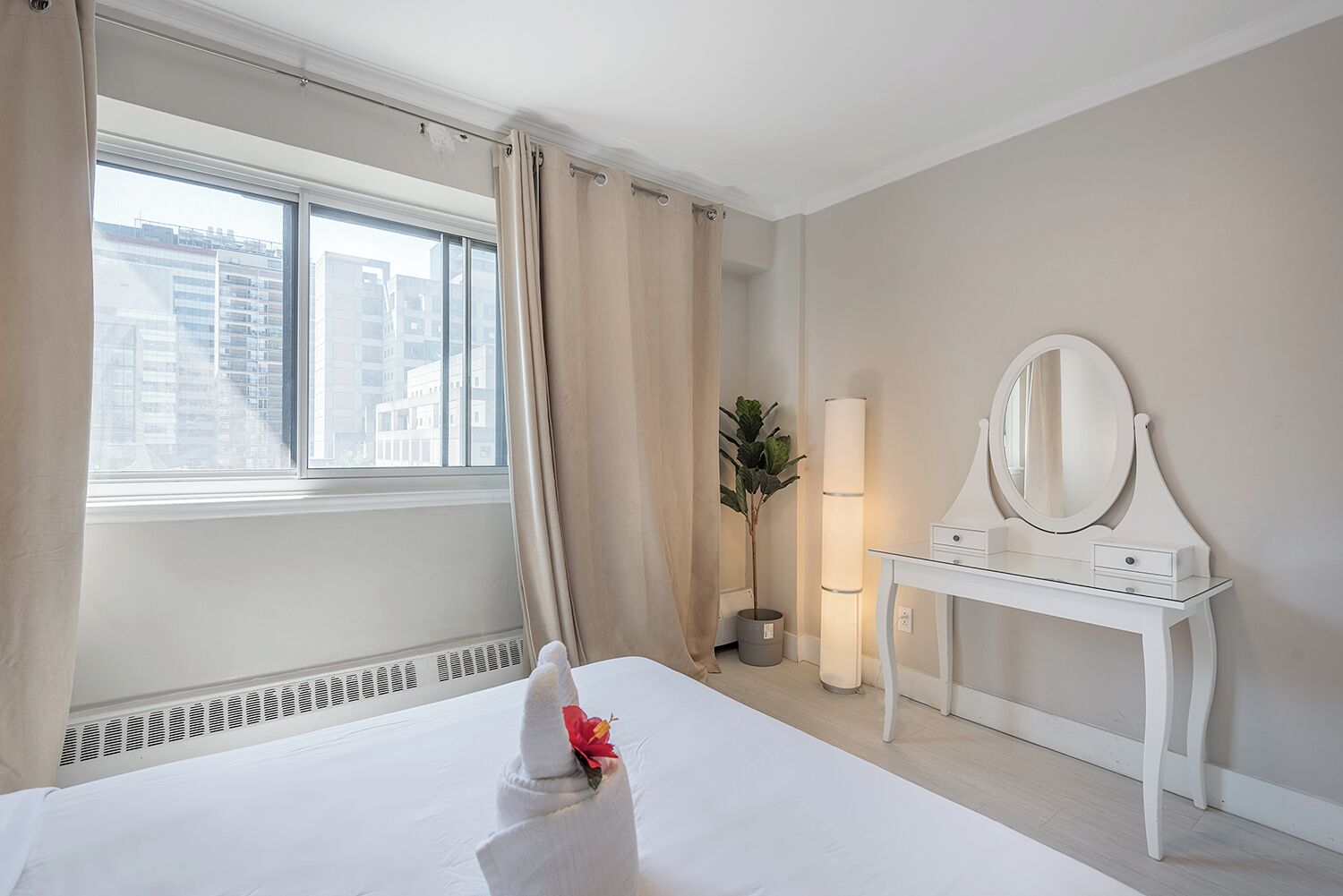 1 makuuhuone, silitysrauta/-lauta, vauvan matkasänky, ilmainen Wi-Fi