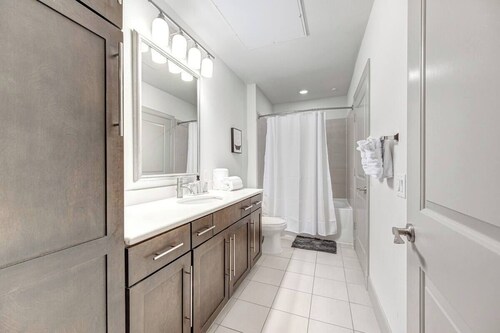 Cozy 1BR Houston Apt near NRG & Med Center, Gym, Pet-Friendly.