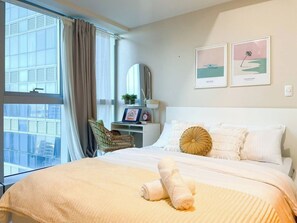 1 chambre, fer et planche à repasser, Wi-Fi, draps fournis