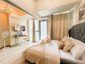 1 bedroom, iron/ironing board, WiFi, bed sheets