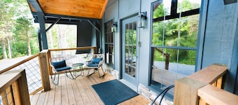 A-frame Retreat on Private Pond