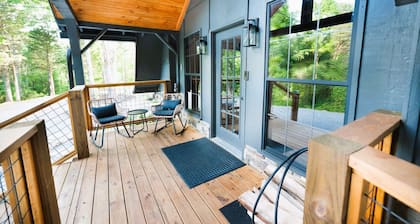 A-frame Retreat on Private Pond