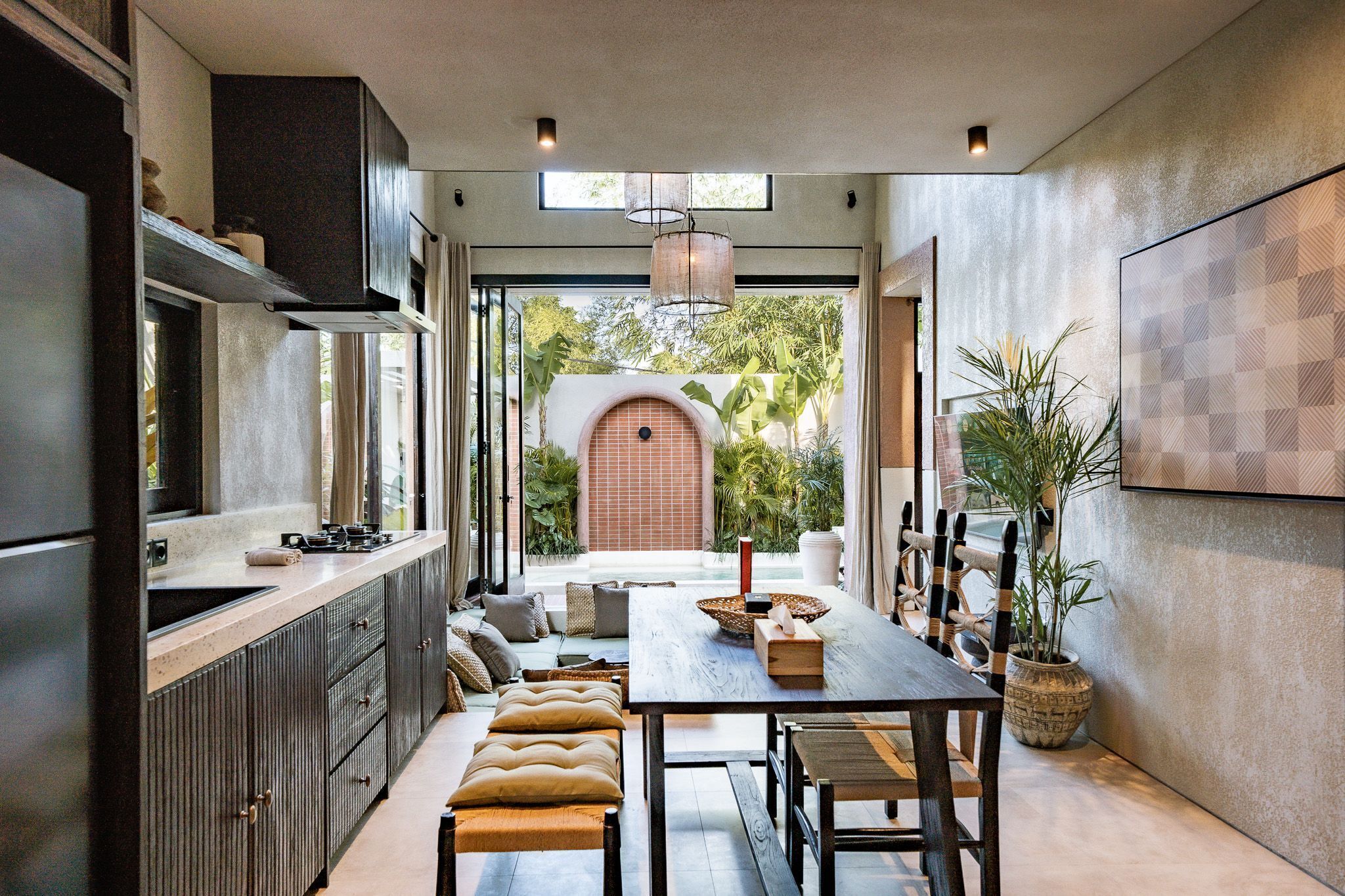 Luxury Villa, 1 Bedroom, Patio, Pool View | In-room dining