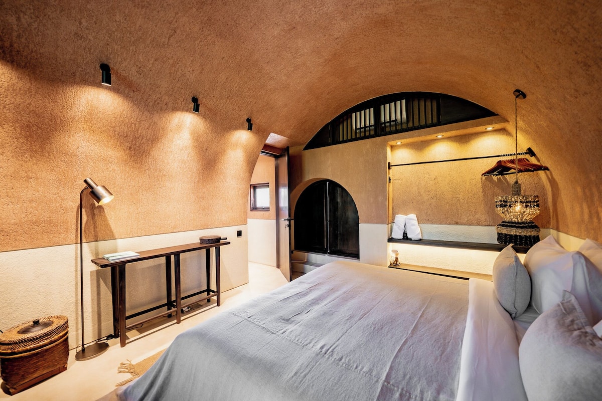 Luxury Villa, 1 Bedroom, Patio, Pool View | Egyptian cotton sheets, premium bedding, in-room safe, desk