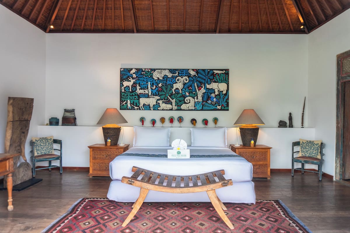 独特别墅, 多间卧室, 私人游泳池, 泳池景观 | 客房内保险箱、免费 WiFi、床单