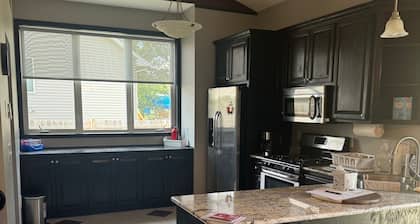 Superb 5-bedroom house in Big Lake in friendly, safe neighborhood.