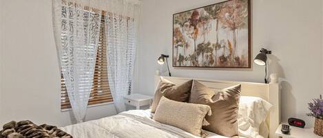 1 habitación, wifi y ropa de cama