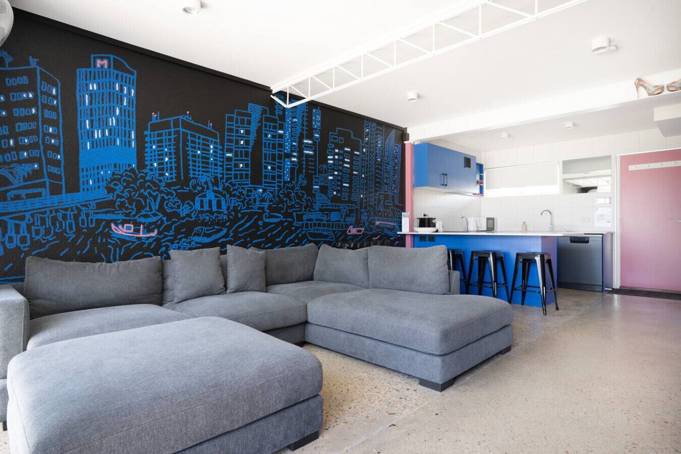 TV, fireplace, stereo