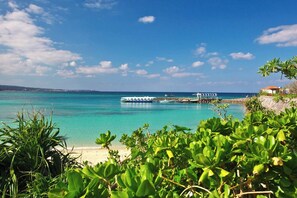 Beach nearby - New Onna | Cozy BBQ terrace, 8-min beach, snorkeling, SUP, sleeps 7, parking (恩納村)