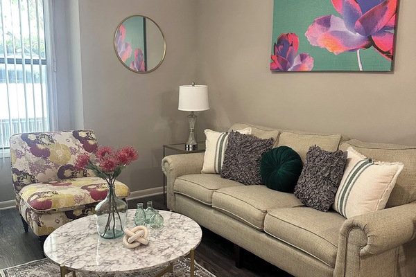 Área de sala de estar