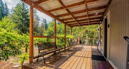 Updated Riverfront Home with Stunning Views, Deck, Kayaks, Fireplace