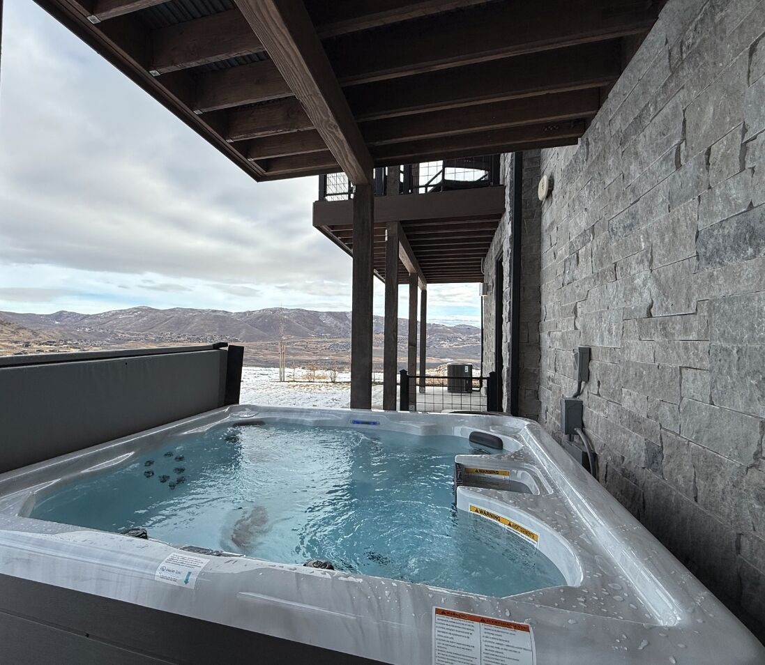 Bain à remous extérieur