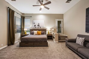 5 bedrooms, iron/ironing board, free WiFi, bed sheets