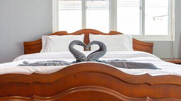 3 habitaciones, insonorización, internet y ropa de cama