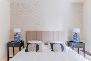   公寓 | 1 間臥室、筆電工作空間、熨斗/熨衣板、床單