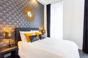 Apartment | 2 bedrooms, laptop workspace, iron/ironing board, bed sheets