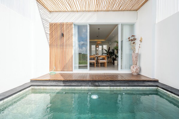 Voorkant van accommodatie