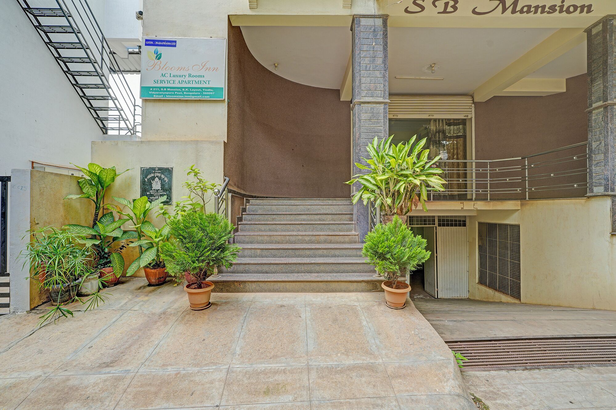 Entrada da propriedade