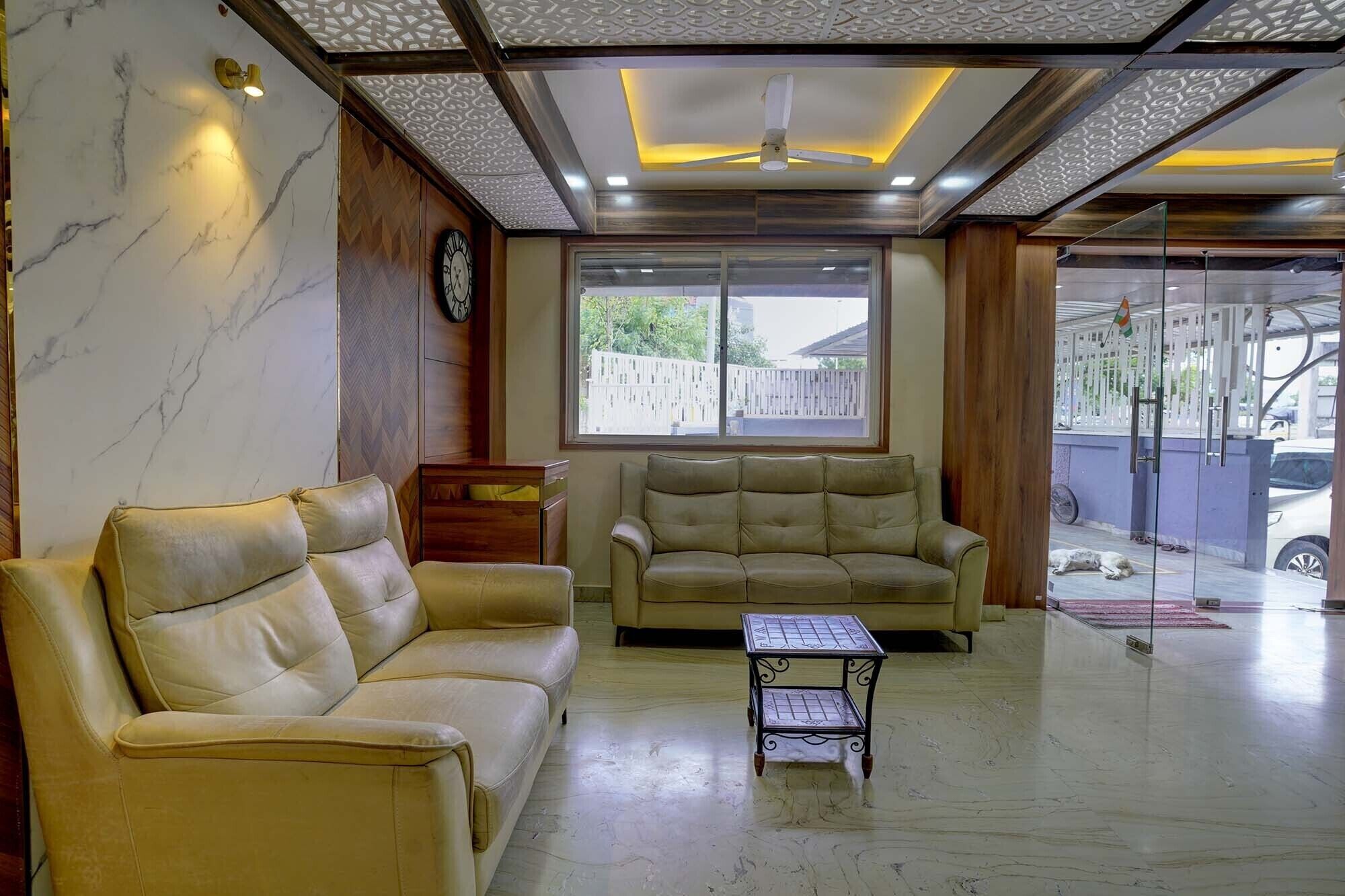 Sitteområde i lobbyen