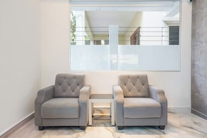 Sitzecke in der Lobby