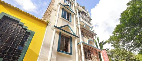 Framhlið gististaðar