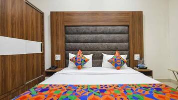 Familiekamer | Lakens van Egyptisch katoen, luxe beddengoed, een kluis op de kamer