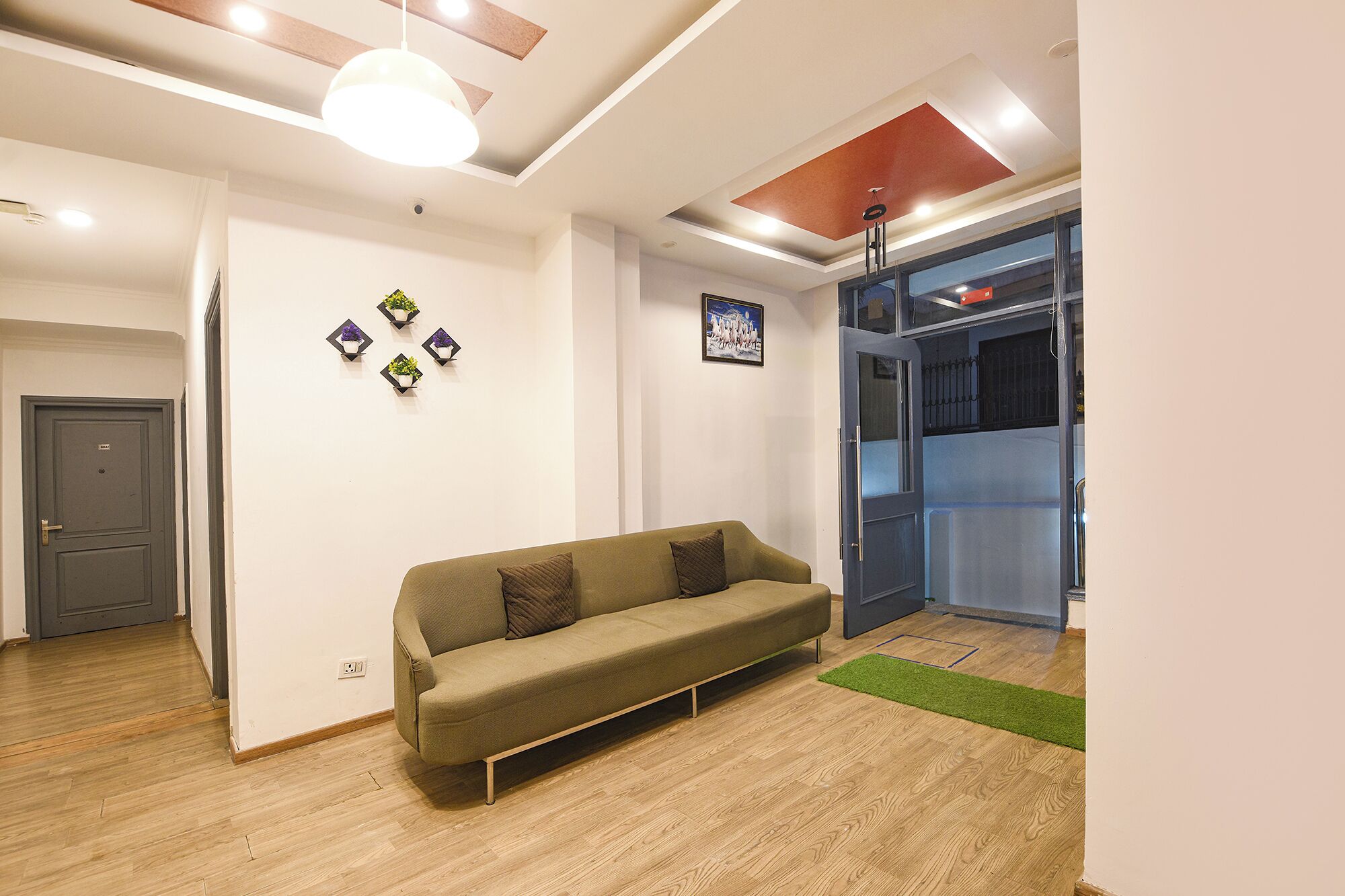 Sala de estar en el lobby