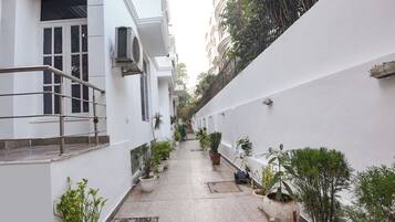 Facciata della struttura