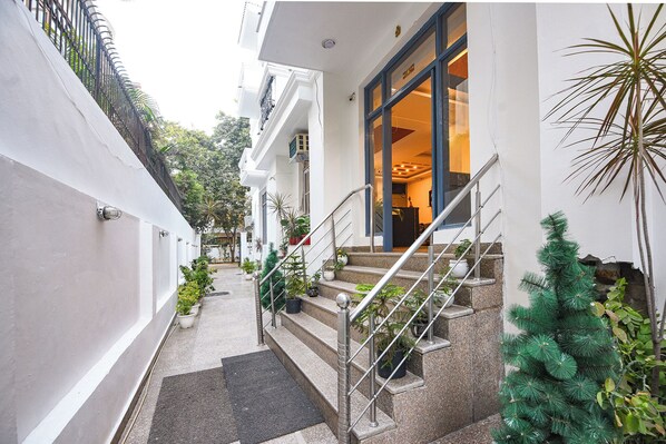 Fachada da propriedade