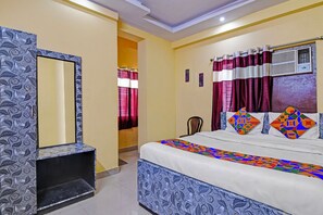 Phòng Deluxe | Bộ trải giường bằng vải cotton Ai Cập, bộ đồ giường cao cấp 