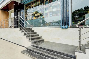 Entrada al alojamiento