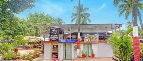 Framhlið gististaðar