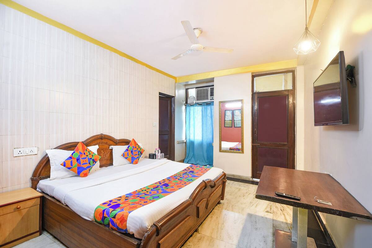 Habitación Deluxe | Sábanas de algodón egipcio, ropa de cama de alta calidad, caja fuerte