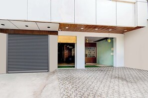 Entrada de la propiedad