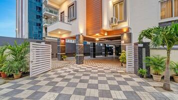 Entrada de la propiedad