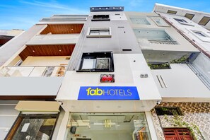 Entrada al alojamiento