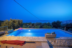 Seasonal outdoor pool