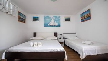 Wifi gratis y ropa de cama