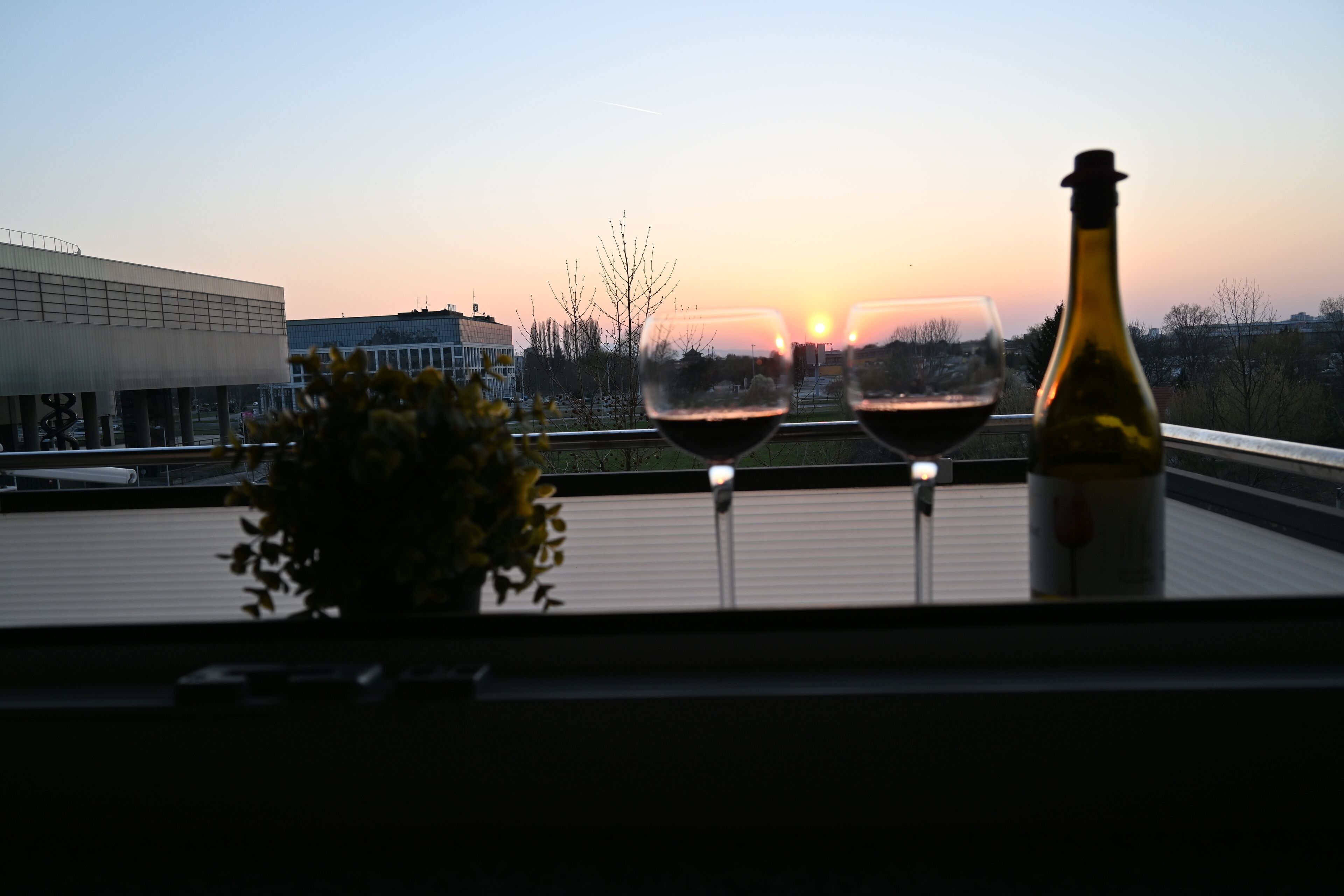 Apartment | Blick vom Balkon