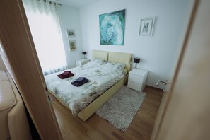 Appartement | Fer et planche Ă repasser, Wi-Fi gratuit, draps fournis