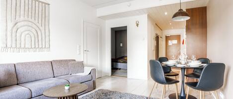 Appartement Supérieur, vue ville, côté piste de ski