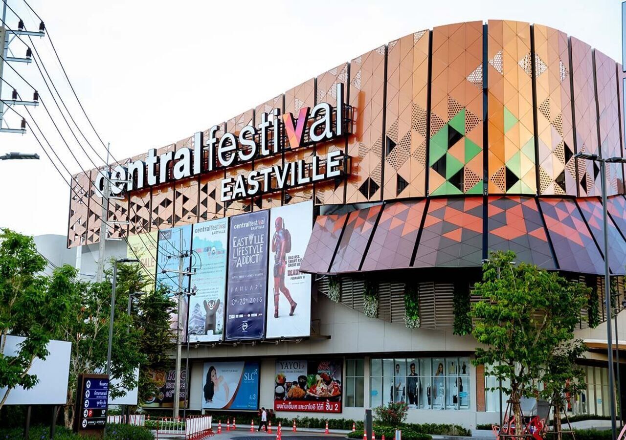 A building with a sign for the Central Festival Eastville.