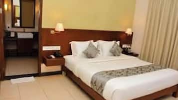 Habitación Premier con 1 cama matrimonial o 2 individuales, balcón, vista al jardín | Wifi gratis y acceso para silla de ruedas