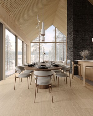 Dining - Architectural hideaway on Lake Inari, where Lapland is mystical & the Northern Lights are (Inari)