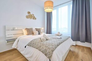 1 bedroom, iron/ironing board, travel crib, WiFi