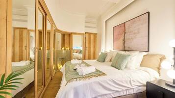 1 室のベッドルーム、アイロン / アイロン台、旅行用ベビーベッド、WiFi