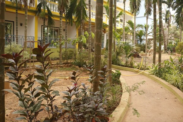 Façade de l’hébergement