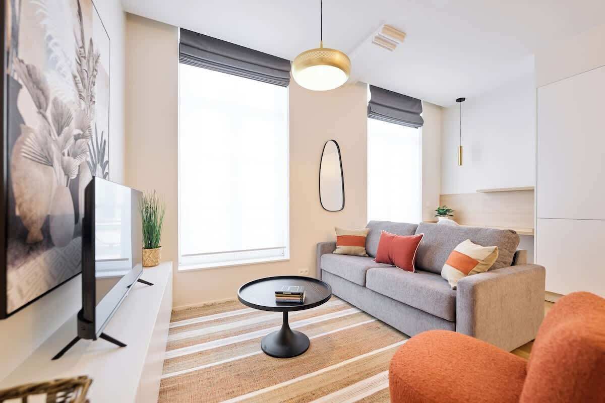 Televisie en een kantoor