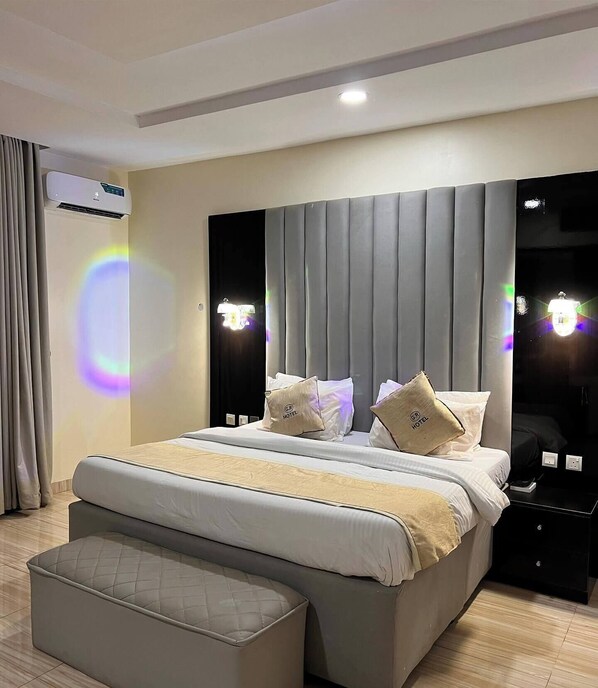 Deluxe-Zimmer, Balkon, Stadtblick