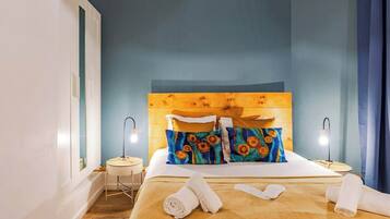 1 slaapkamer, een strijkplank/strijkijzer, reisbedje, wifi